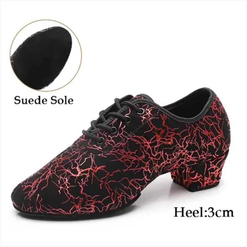 

Women Dancing Shoes Latin Dance Shoes Ballroom Tango Man Latin Dancing Man Boy Shoes Dance Sneaker Jazz Shoe Unisex 28
