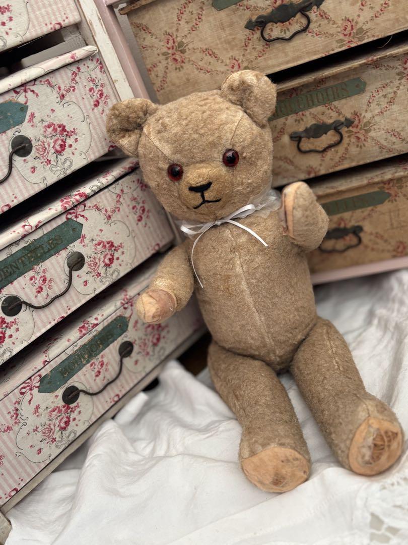 

[USED] Antique teddy bear stuffed toy