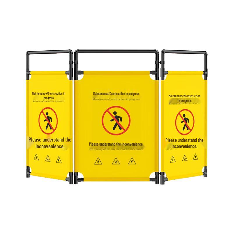 Retractable Construction Safety Barrier Fence