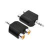 3.5mm To Dual RCA Audio Adapter for Computer/Speaker/TV