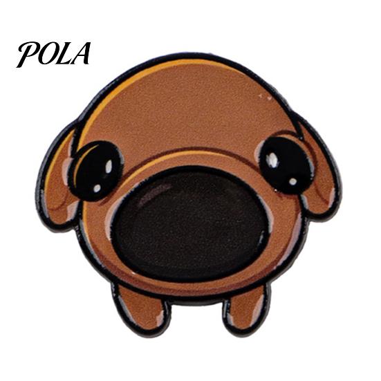 Enamel Safety Pin Brooch Pin, 3D Puppy Shape Lapel Metal Backpack Decorative Technology Badge for Jackets Bags Hats Gift Dog A