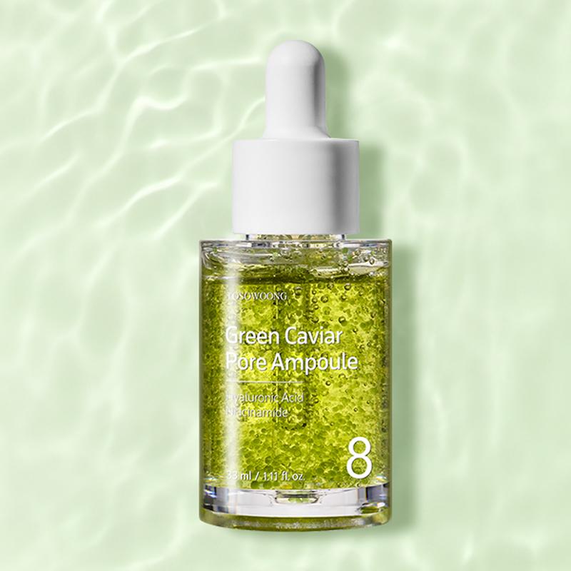 TOSOWOONG Green Caviar Pore Ampulle 33ml