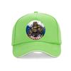 Stronger Bear Personality Print Baseball Cap Fashion Men Women Adjustable Hip-Hop Hat Unisex 100%Cotton Snapback Has Bone