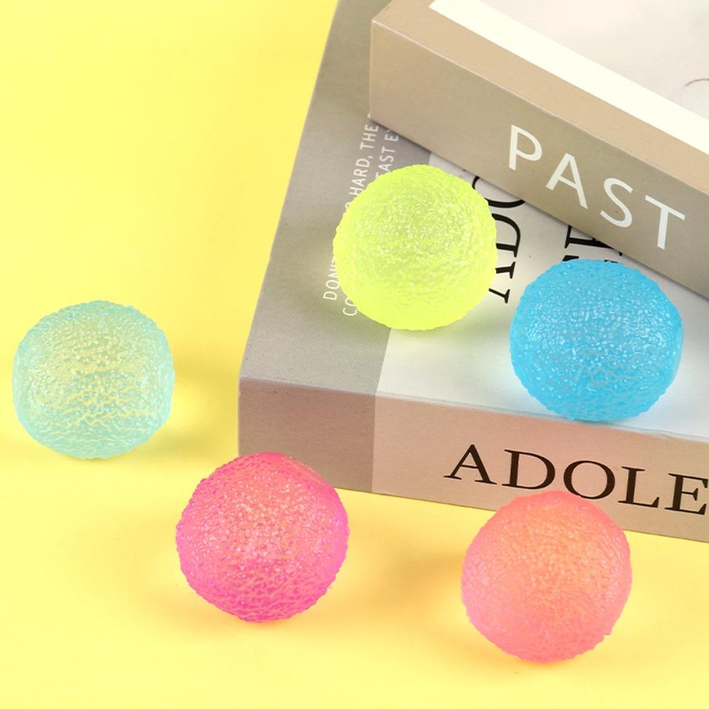 Transparent Maltose Textured Squishy Candy Style Slow Rebound Ball Hand Squeeze For Daily Stress Relief
