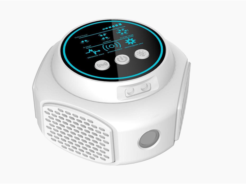 Upgraded 4-in-1 Ultrasonic 360° Pest Repellent: Mosquito & Rodent Repeller