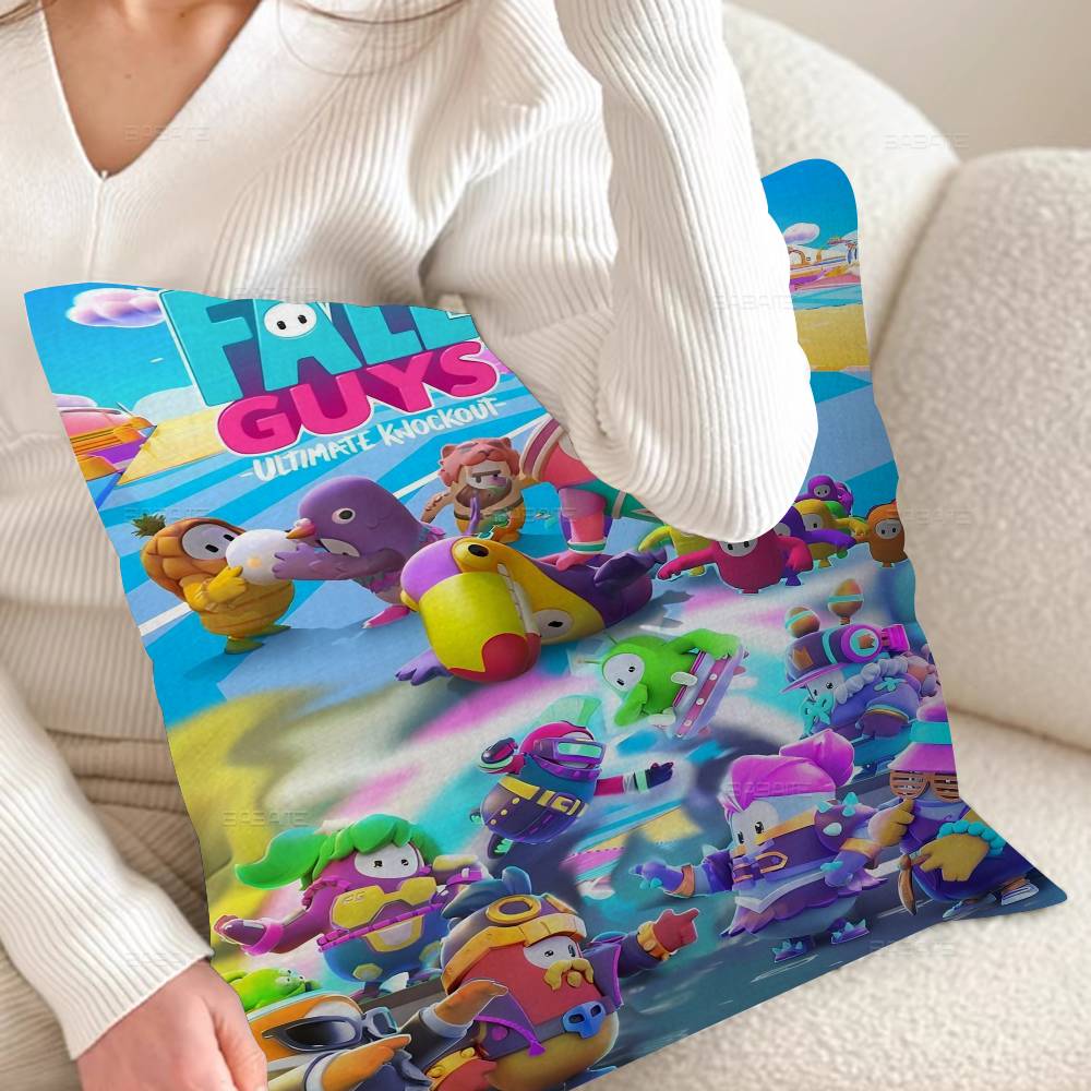 Game F-Fall G-Guys Office Cushion Pillowcase Car Cushion Cover45X45CM Lumbar Pillowcase Sofa Pillowcover