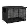 Hundebox Abdeckung 210D für 94 61 63,5 cm Boxen - Belüftete Sonnenschutzabdeckung mit Sicheren Rutschfesten Verstellbaren Gurten