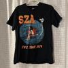 Vintage Style Sza Sos Tour Short Sleeve Black Color Classic Shirt KV32743