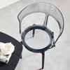 Transparent Dining Chairs for Kitchen Furniture Crystal Colorful Backrest Acrylic Makeup Chair Simple Apartment Plastic Chair