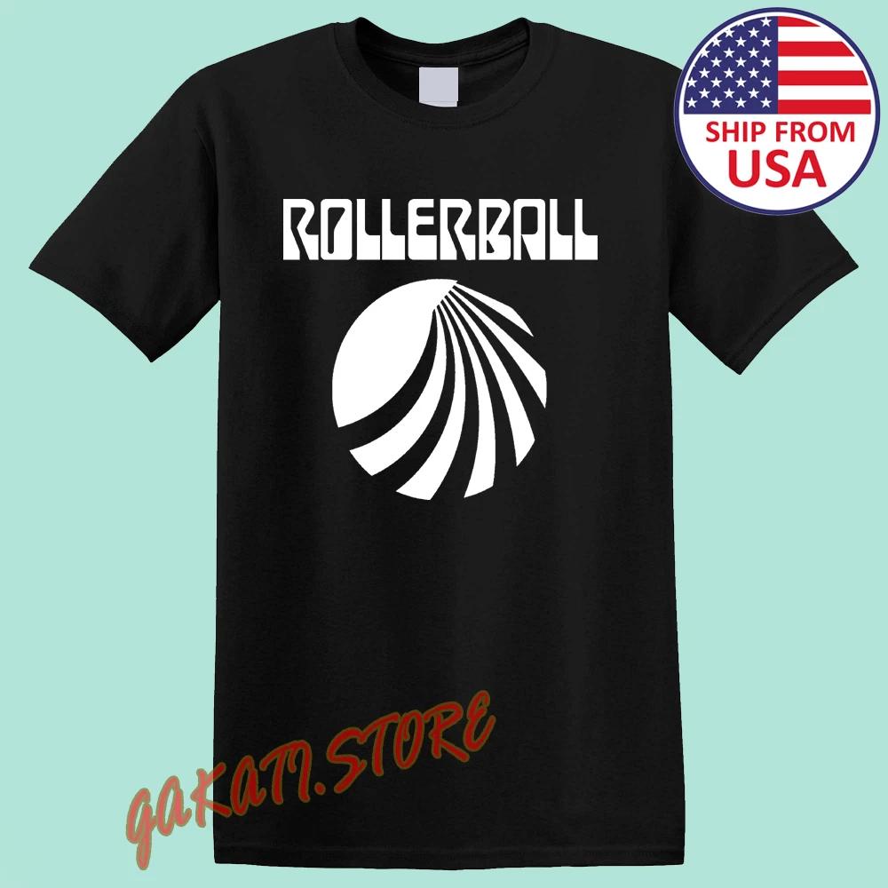 Rollerball Roller Ball Sci Fi Movie Men s Black Size S-5XL 4XL