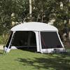 VidaXL Swimming Pool Tent Removable Roof Mesh Walls Grey 618x532 Cm, Grey Tent, Garden Tent, Garden Shelter, Tent, Shelter 4100630