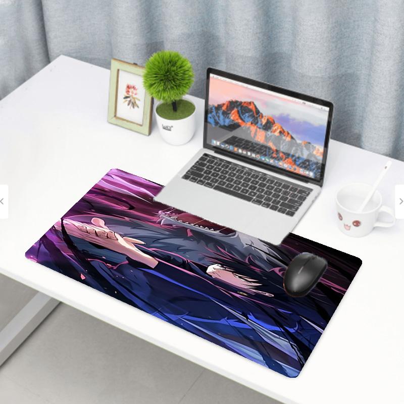 Jujutsu Kaisen Print Mouse Pad, Anti‑Slip Desktop keyboard Mat, for PC Laptop Gaming Working Daily Use, Cool Festival Surprise Gift