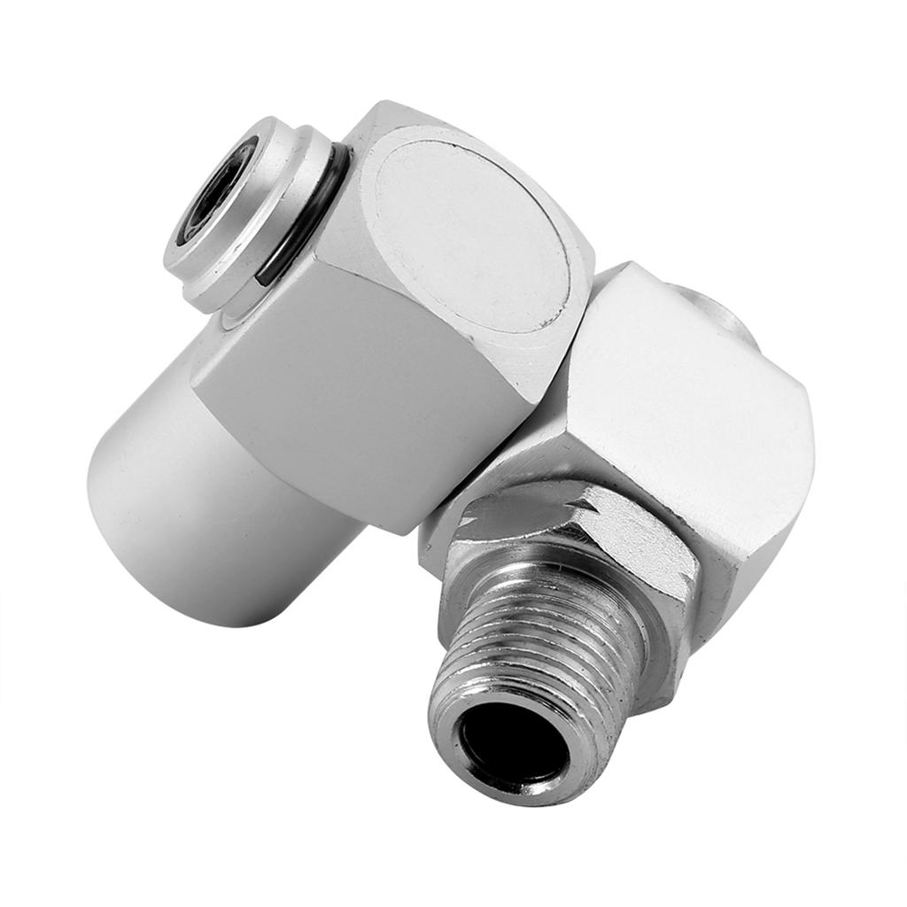 4 Pieces Aluminum 360 Degree Rotatable     Hose Adapter, Aluminum   Hose   Connector, 360 Degree  , Adapter Connector