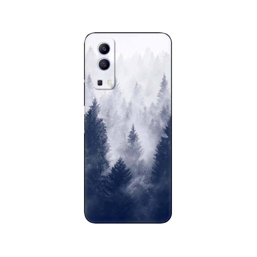 Dla vivo Y72 5G etui z miękkiego silikonu tylna pokrywa dla vivo Y72 5G V2041 etui na telefony vivoY72 Y 72 5G etui odporne na wstrząsy czarne etui tpu