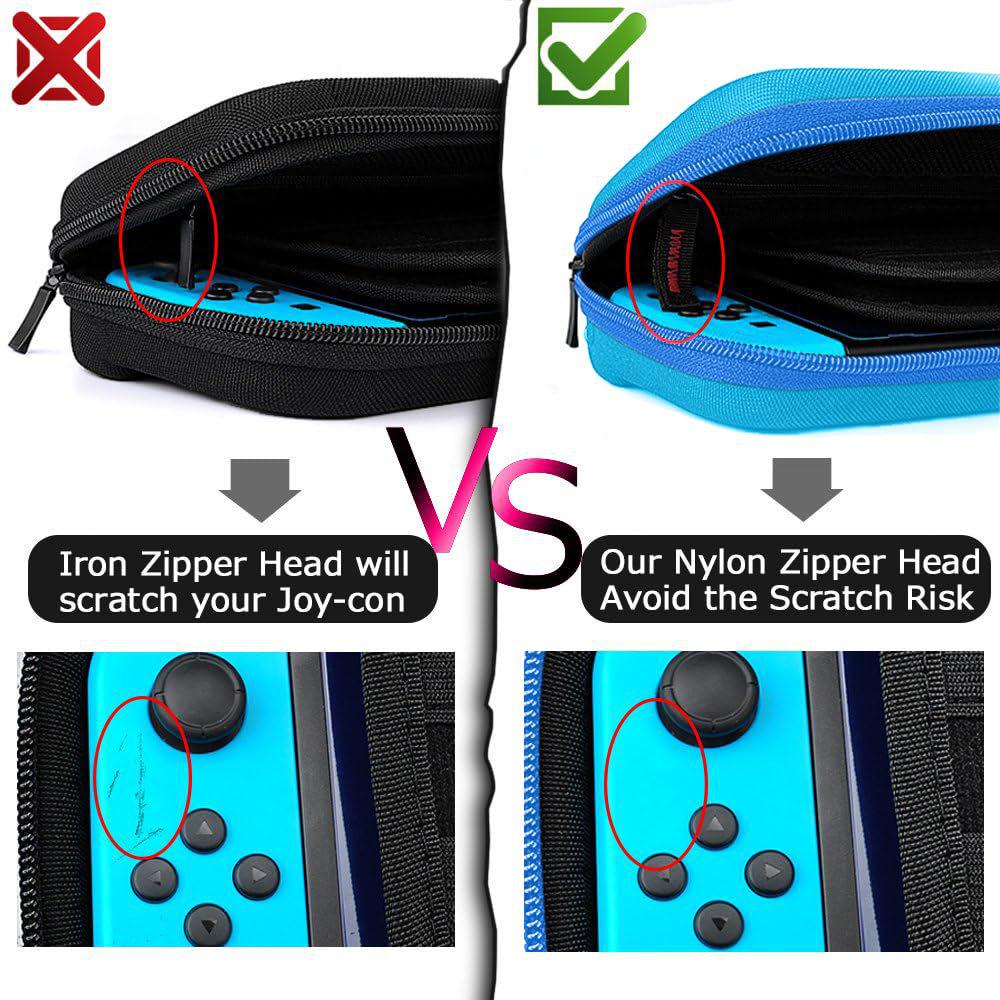 Nintendo Switch OLED EVA Protective Storage Bag with Four-Card Holder