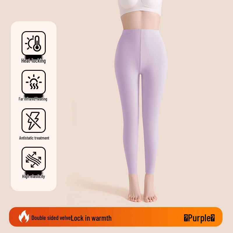 2025 Damen Warme Samt-Leggings - Herbst/Winter Plus Wolle Dünner Stil