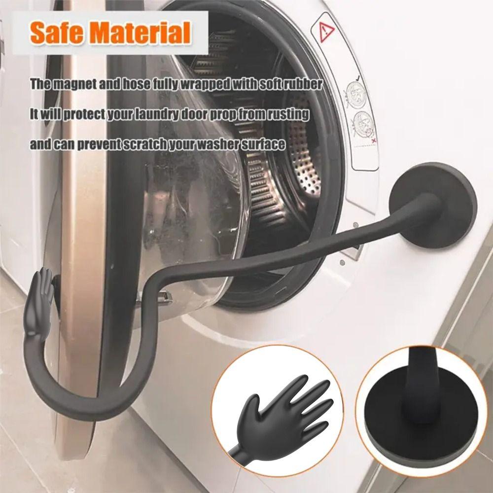 Self-adhesive Door Stop Support Bracket Bendable Washing Machine Door Stopper  Fresh & Odor Control
