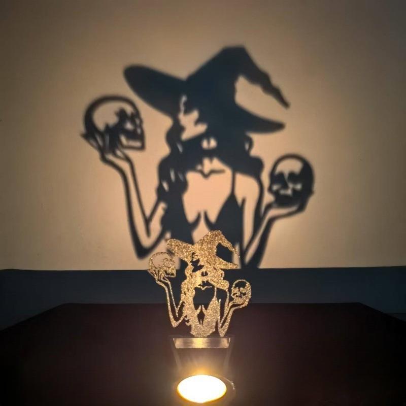 Halloween Fun Candle Holder Creative Desk Decoration Tablepiece Ideal For Halloween Decor