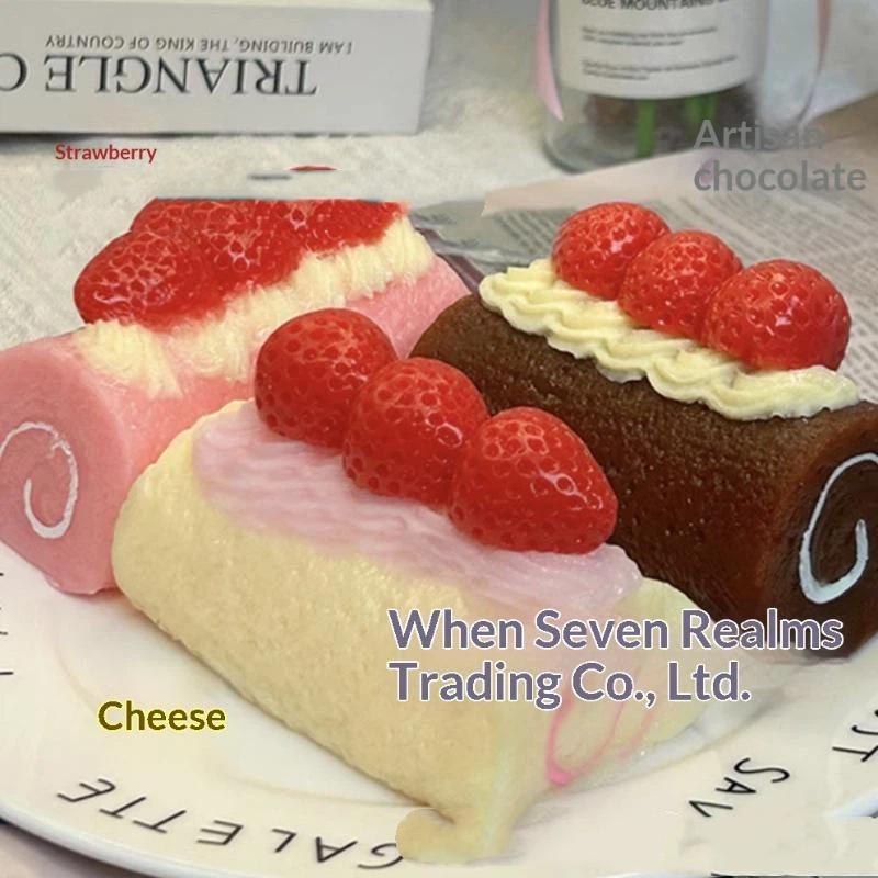 Realistic Dessert Toys Soft Slow Rising Texture For Stress Relief Kids Party Favors Small Gifts