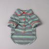 Hund Gestreiftes Muster Shirts Weiches und Bequemes Hundehemd Pyjama Haustierkleidung für Kleine Hunde Katzen