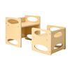 Weaning Table and Chair Set Montessori Kids Activity Table and Chair Wood