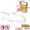 1/2pcs Stainless Steel Towel Bar Cabinet Door Towel Hanging Bar Stainless Steel Bathroom Kitchen Cabinet Door Towel Wipe Rack