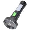 Outdoor Multi-Source Rechargeable Flashlight with Dual Side Lights