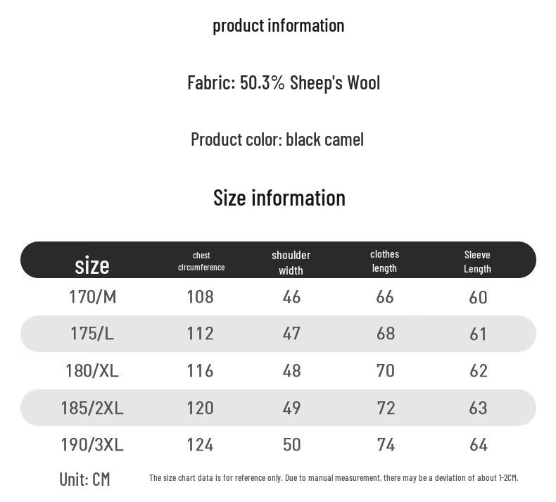 Yalu Men's Padded Wool Blend Casual Short Jacket