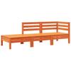 VidaXL Canapé de jardin avec coussins et repose-pied 3 places 838174