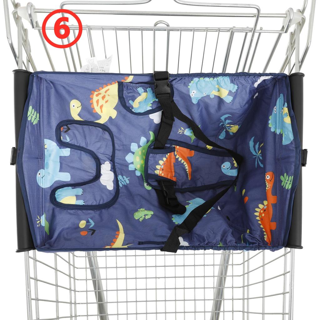 Baby Shopping Cart Seat Cushion Infant Outdoor Protect Covers Safety
