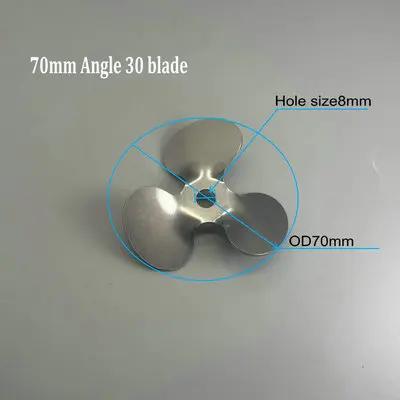 1pcs Laboratory 304 Stainless Steel Three-leaf Type Stirring Paddle (Mixed Blade or Rod) Chemistry Accessories