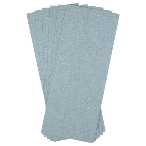 Bigman Sandpaper Set of 6, #320, S-208, Compatible with Electric Sanders, Sandpaper for Polishing