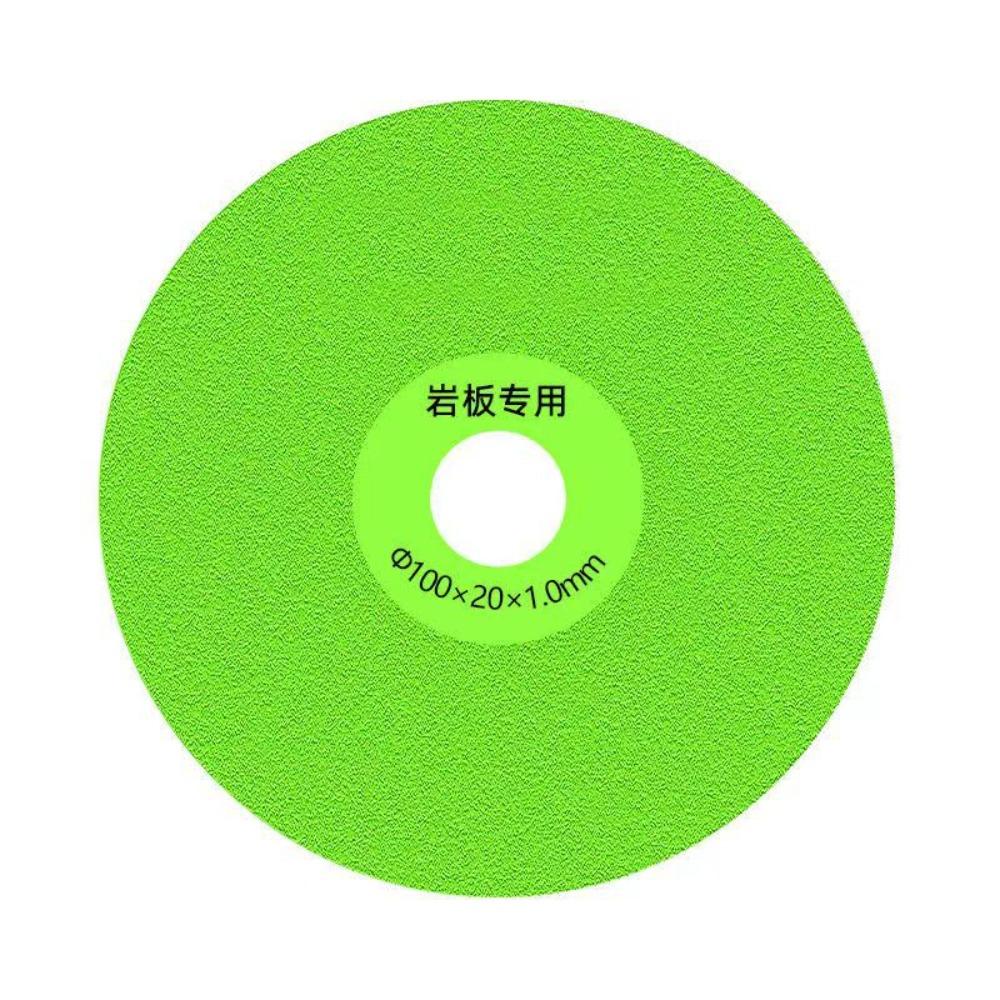 Steel Glass Cutting Disc Circular Polishing Cutting Blade Glass Cutting Blade 100mm Diameter Rock Slab Grinding Disc for Marble