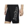 Jordan Logo Print Bodysuit Women Activewear Black CV7448-010