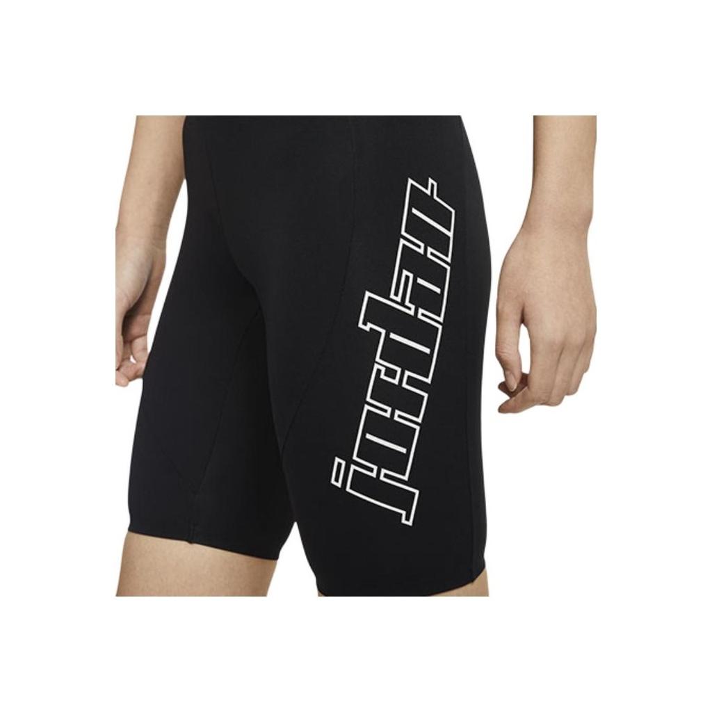 Jordan Logo Print Bodysuit Women Activewear Black CV7448-010
