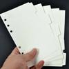 5 Pcs Tabbed Paper A5/A6 Notebook Scrapbook Index Tabs Planner Divider Pages With 6 Holes Back To School Back To School