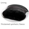 Motorbike Handlebar Cover Hand Warm Padded and Thickened Electric Car Riding Windproof Cold Gloves for Winter