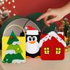 Whimsical Christmas Character Handheld Bags Perfect For Kids Candy Gifts And
