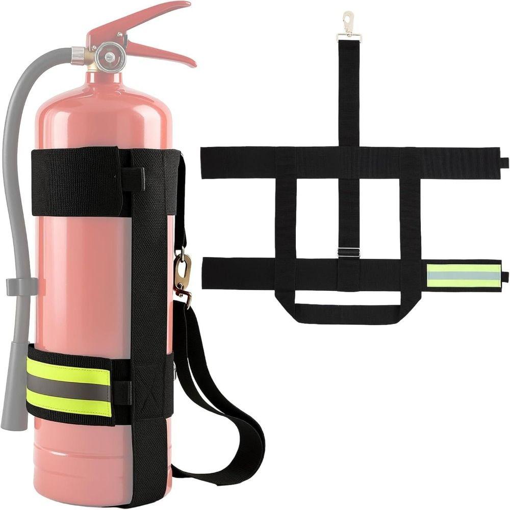 Heavy Duty Extinguishers Carriers Strap Flame Retardant Webbing Strap Nighttime Visibility
