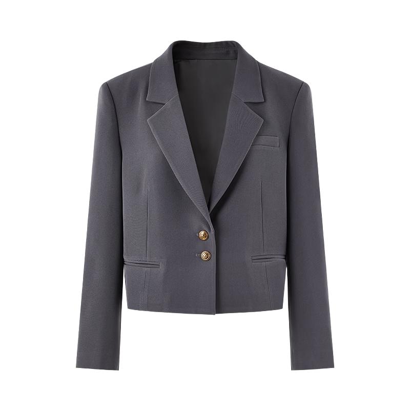 Женский простой короткий блейзер Qiusyiren L