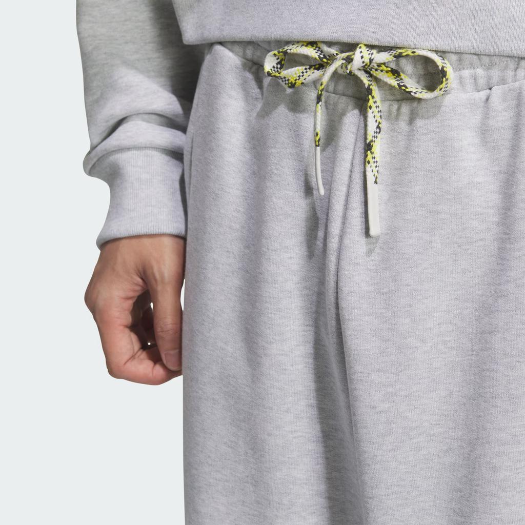 adidas Originals FW25 Heavy Knit Striped Loose Fit Drawstring Joggers Men Joggers KC0119