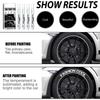 Car Tire Paint White Marker Pen 4pcs Waterproof Paint Repair Markers Quick Dry Permanent Graffiti Pen For Automotive Tire Paint