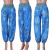 Boho Womens Aladdin Harem Yoga Pants With Elastic Waist And Loose Fit**