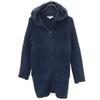 BAREFOOT DREAMS Long Sleeve Zip Hoodie S Navy for Ron Herman Fluffy Women Used