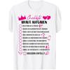 NEW FAshion Limit JGA TAsks Shirt CourAge SAmple Bride Hen Night T-Shirt Clothing Shoes & Jewelry