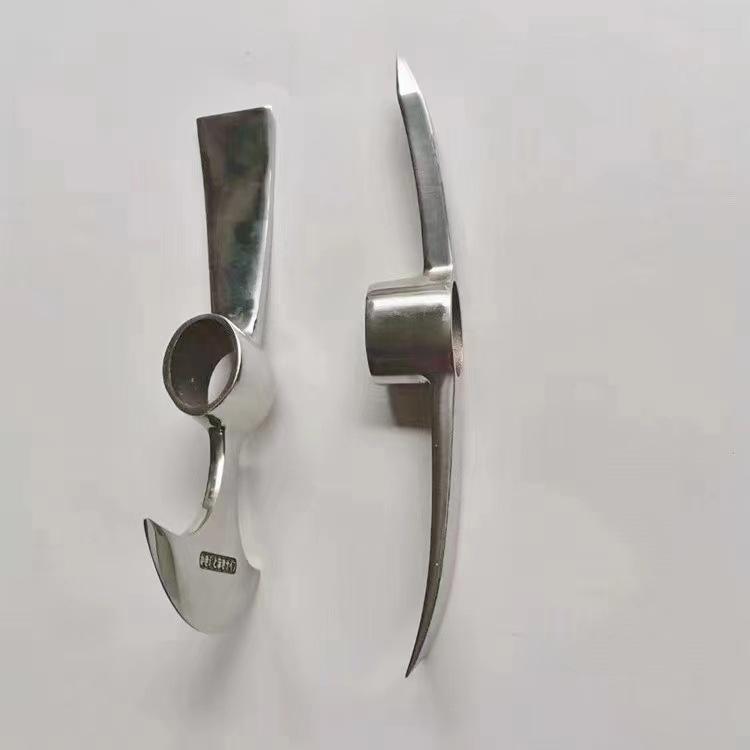 Chengtai Portable Stainless Steel Pickaxe and Ice Axe for Garden and Outdoor Use
