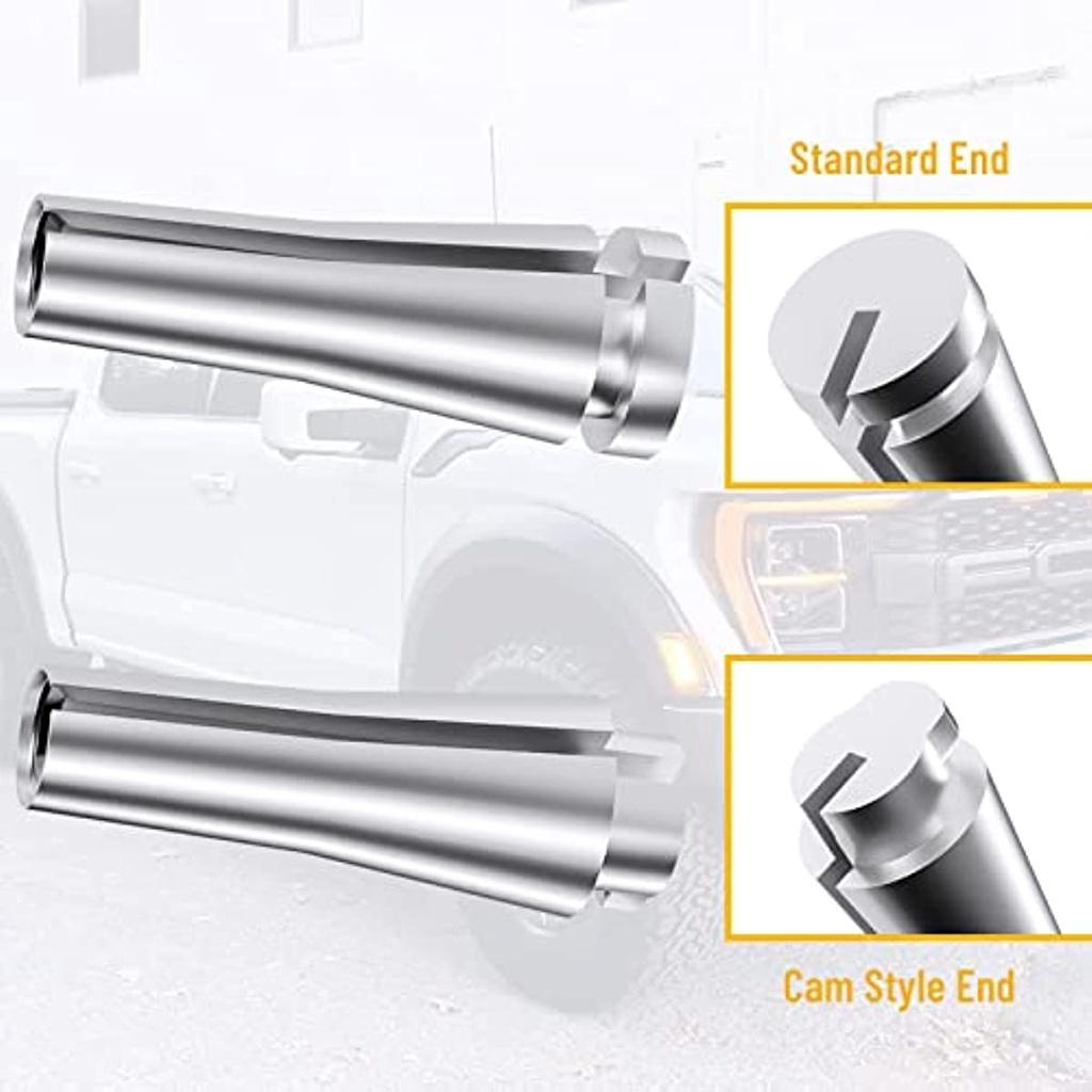 8 Ends Ford Door Latch Cable Repair Kit - Aluminum Latch Lock Cable Ends Repair Tool For Ford F-150 F-250 F-350 E-series Ranger Expedition Excursion