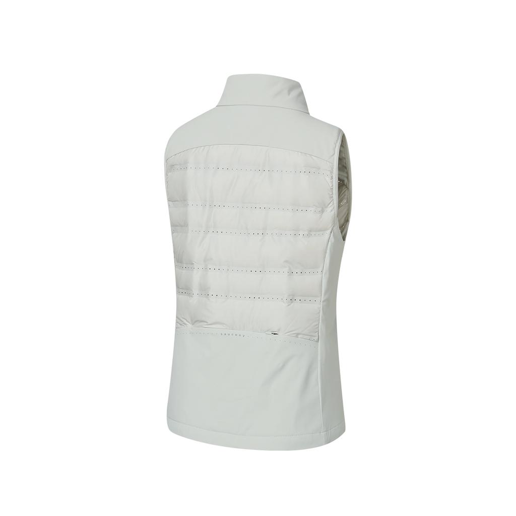 SAUCONY Running Training Series Fashion Skin-Friendly Comfortable Stand Collar Down Vest Unisex Vests SA1250PV94T-GR095