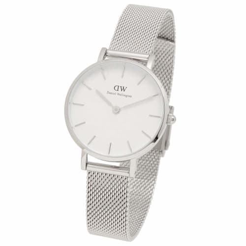 Daniel Wellington Petite 28mm Unisex Quartz Watch for Men and Women, Silver (1) DW00600220