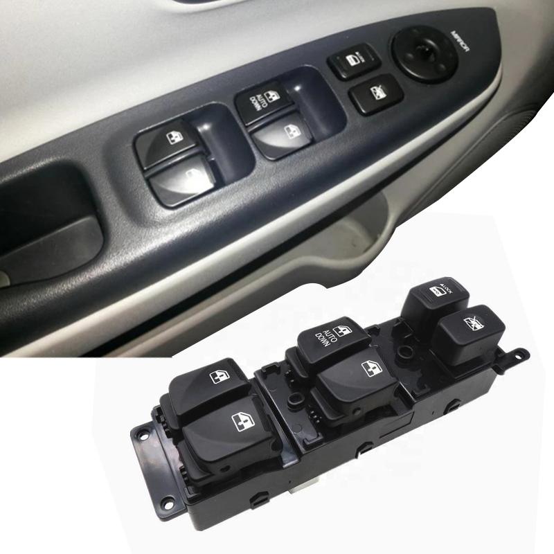 

93570-1E110 Главный выключатель электростеклоподъемника Выключатель электростеклоподъемника для Hyundai Accent 2005-2010,935701E110 чёрный